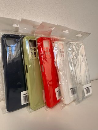 Cover Xiaomi Note 11 Pro in silicone, vari colori