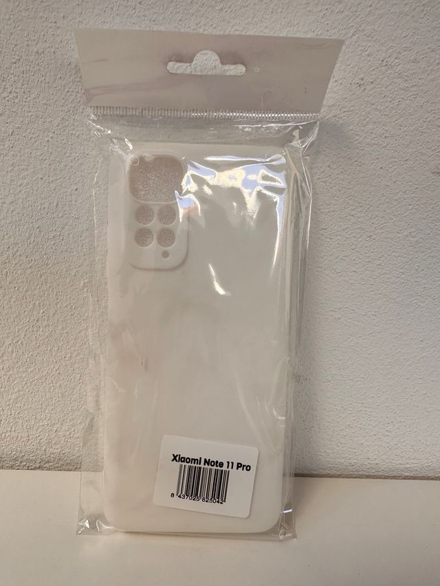 Fundas Xiaomi Note 11 Pro silicona varios colores