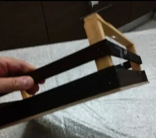 Ceste natalizie in legno