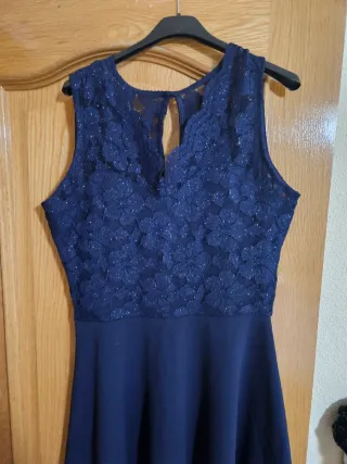 Vestido Quiz Azul Marino Talla M