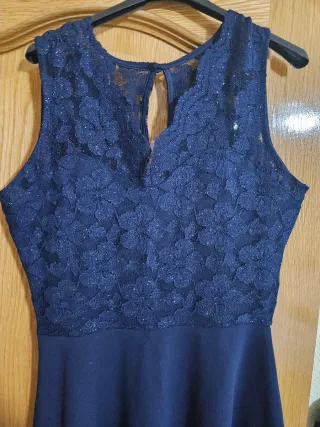 Vestido Quiz Azul Marino Talla M