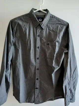 Camisa Dockers Slim Fit Talla S Gris