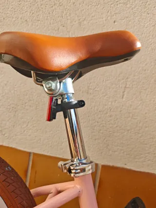 Bicicleta infantil rosa talla 16