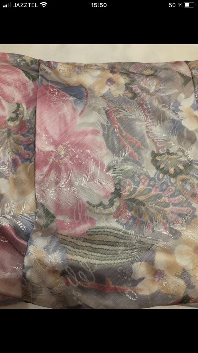 Cortinas vintage tela multicolor