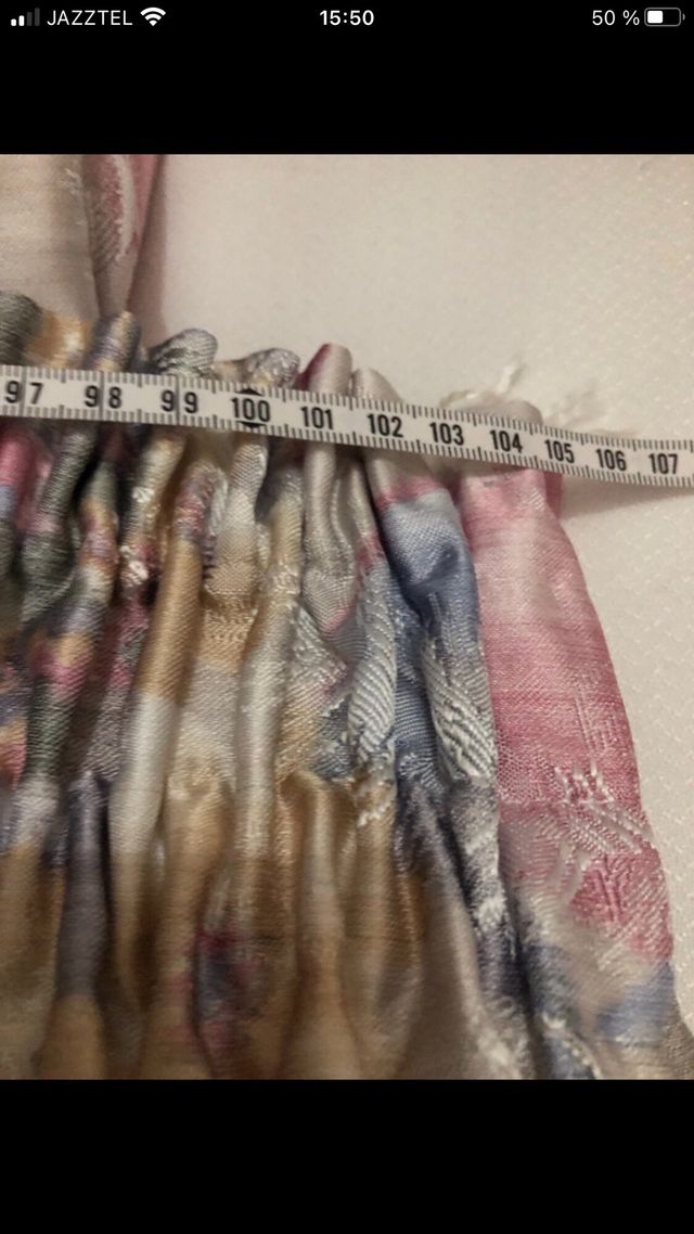 Cortinas vintage tela multicolor