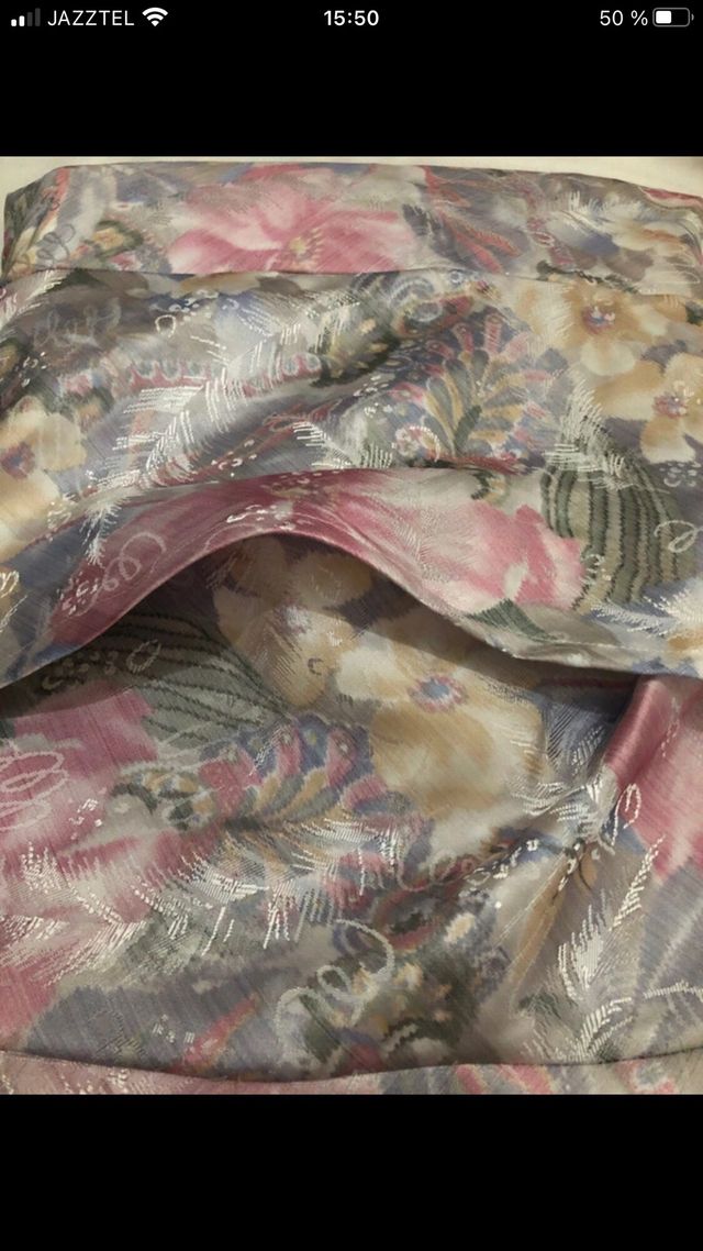 Cortinas vintage tela multicolor