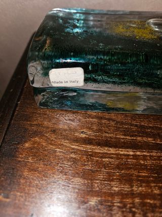 Vaso Barbini Murano monofiore