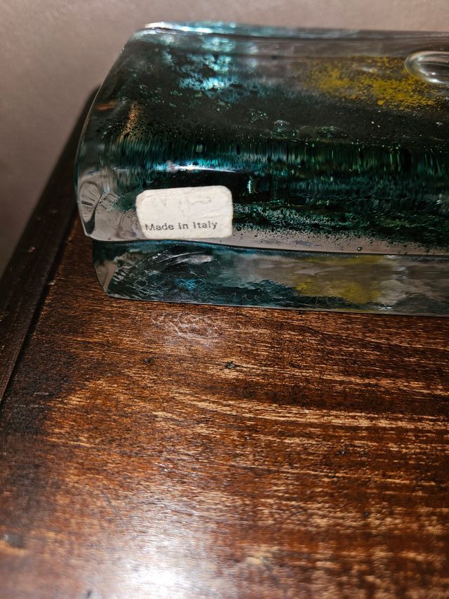 Vaso Barbini Murano monofiore