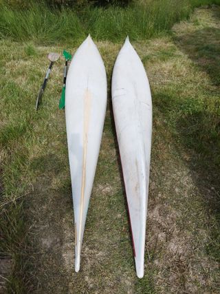 Kayak de mar de fibra