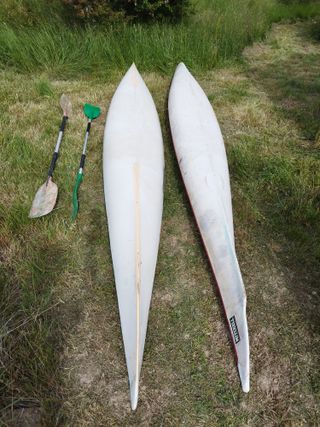 Kayak de mar de fibra