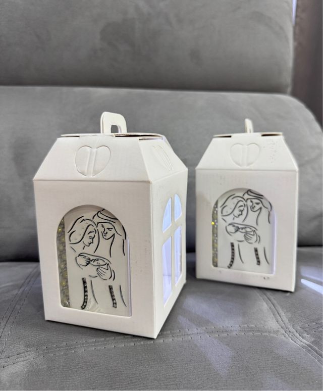 Bomboniere portaconfetti casa bianca