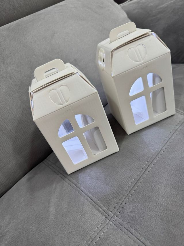 Bomboniere portaconfetti casa bianca