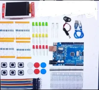 Arduino Uno compatible con Pantalla LCD