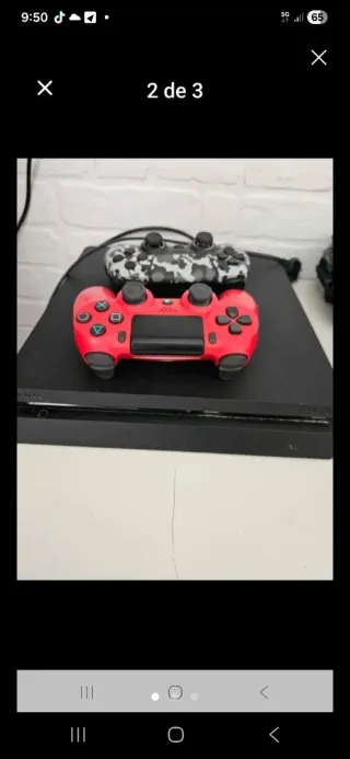 Consola PS4 + 2 Mandos