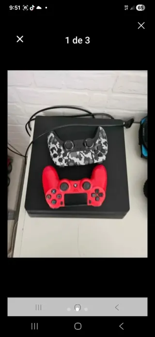 Consola PS4 + 2 Mandos