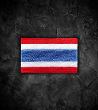 Tailandia 🇹🇭 Parche bandera termoadhesiva
