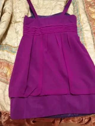 Vestido de fiesta morado