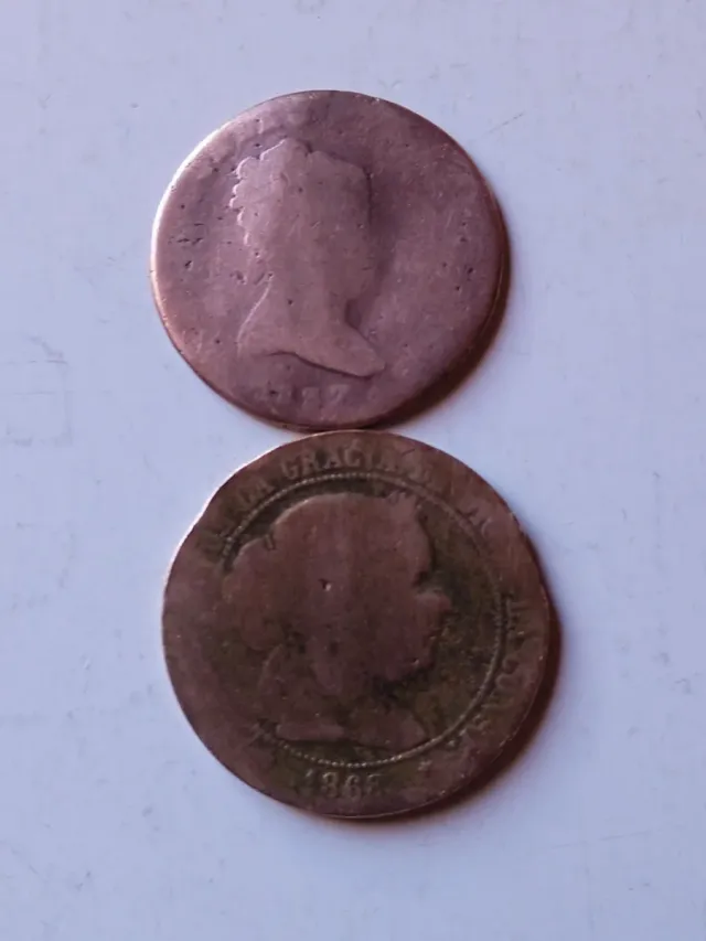 2 de Isabel II 1837 -1868 Segovia y Sevilla