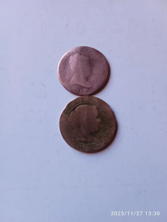 2 de Isabel II 1837 -1868 Segovia y Sevilla