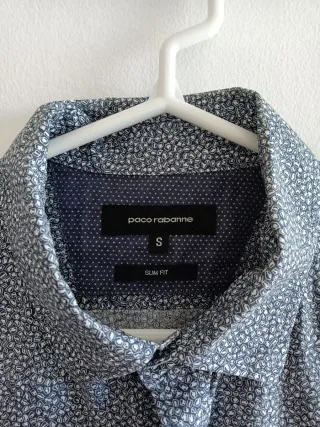 Camisa Paco Rabanne Slim Fit Talla S