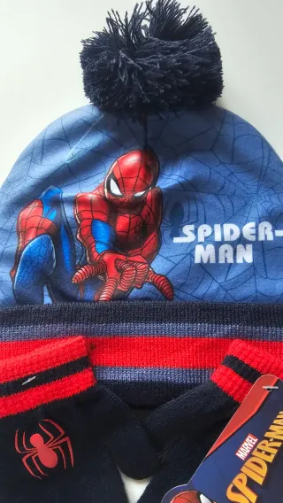 Gorro y Guantes Spiderman Disney