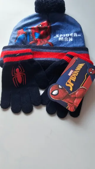 Gorro y Guantes Spiderman Disney