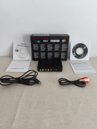 Creative Sound Blaster X-Fi HD - Scheda Audio Esterna (USB, X-Fi, 114 dB, stereo), Nero