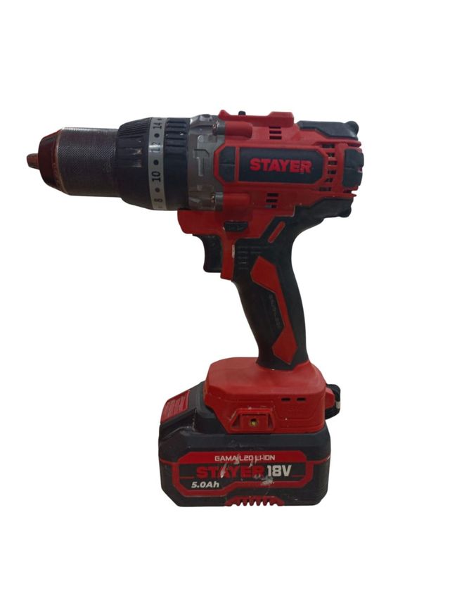 TALADRO ATORNILLADOR STAYER PBL 80 P - L20 DE 18V + BATERIA + CARGADOR