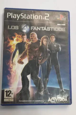 Los 4 Fantásticos Playstation 2 PS2 Videojuego