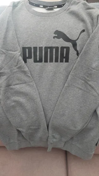 Sudadera Puma Hombre Gris