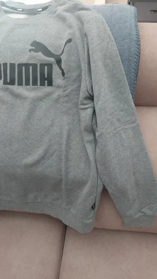 Sudadera Puma Hombre Gris