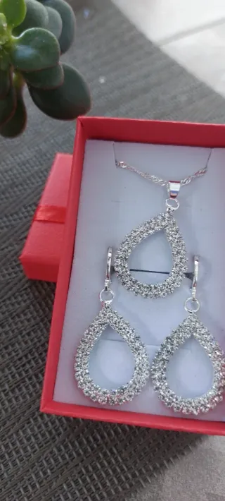 Conjunto Plata 925 3 Piezas