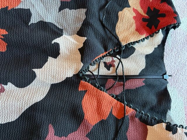 Vestido estampado flores