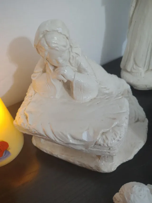 Set di figure per presepe Belén con San José, María y Niño