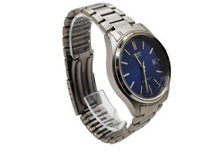 CASIO MTP 1183 BISEL AZUL CORREA ACERO