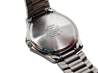 CASIO MTP 1183 BISEL AZUL CORREA ACERO