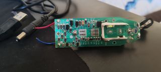 Placa com Bateria Recarregável HPJ Li-ion 14500