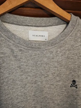 Sudadera Scalpers Gris Talla M