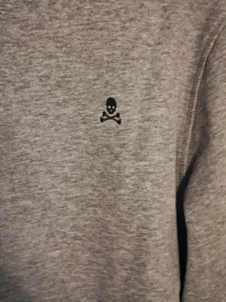 Sudadera Scalpers Gris Talla M