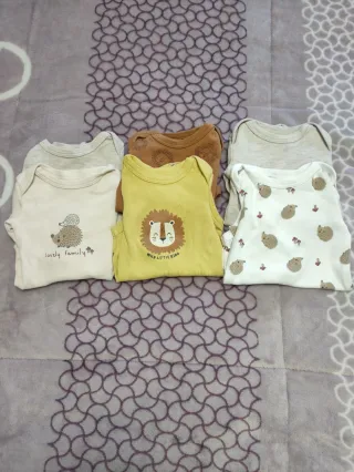Lote Bodies Bebé Sin Usar