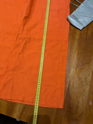 Pantalón ancho naranja talla S