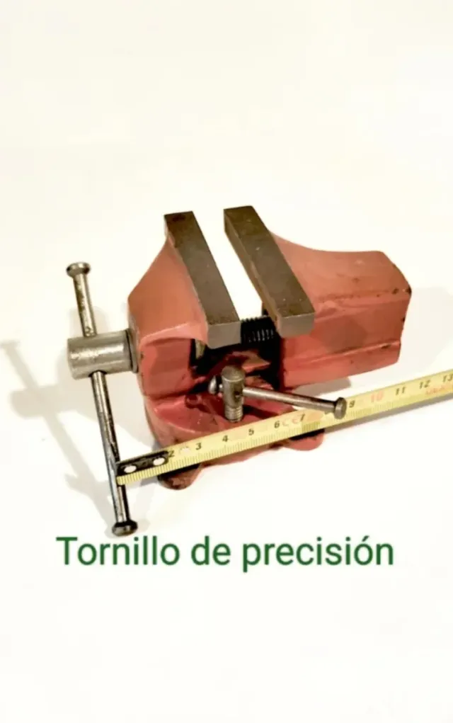 Tornillo mordaza para banco