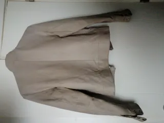 Cazadora Piel Arena Talla M