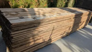 60m2 Madera Ipe Exterior Segunda Mano