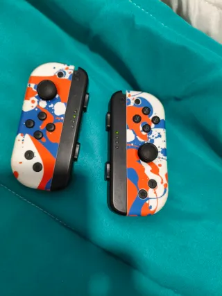 Mandos Nintendo Switch Diseño Splatoon