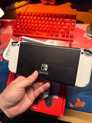Nintendo Switch OLED Blanca