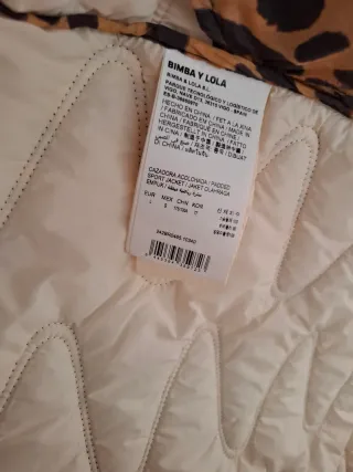 Chaquetón Bimba y Lola Animal Print