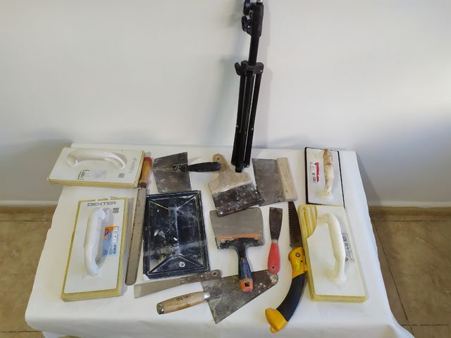 Lote Herramientas albañilería y construcción