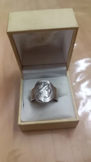 Anillo Plata Diosa Afrodita