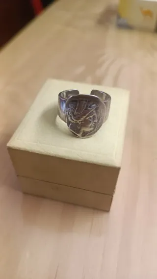 Anillo Plata Diosa Afrodita